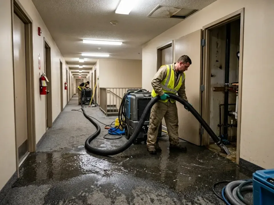 multi-unit-apartment-hallway-f-005 — frequently asked questions, Emergency Burst Pipe Water Extraction & Removal in Ovilla,…